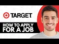 How To Apply For Target Job Online - Step by Step