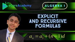 Explicit and Recursive Formulas eCoreAcademy AJay Raj