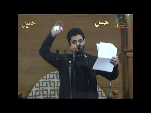 ⁣سلميلي على المهدي الرادود مصطفى السوداني في هيئة ام البنين عليها اليلام