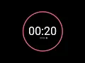 20 Second Countdown Timer iPhone Timer Style
