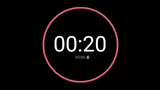 20 Second Countdown Timer iPhone Timer Style