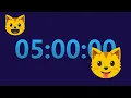 Download Lagu 5 Hour Timer (Countdown) with 15 min LOUD ALARM ⏱