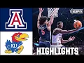 Lagu Arizona Wildcats vs. Kansas Jayhawks | Full Game Highlights | ESPN College Basketball