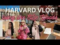 harvard student lives like elle woods for a day study motivation 6am productive uni vlog