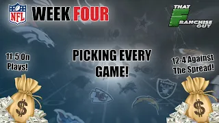 Week 4 NFL Picks Best Bets Upsets More
