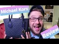 MICHAEL KORS Eva Extra-Small Logo Tote Bag Review