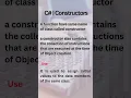 Constructors C Tutorial Tamil Object oriented programming