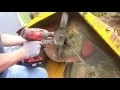 How do I remove and change blade on cub cadet mower Removing the blade from Lawnmower