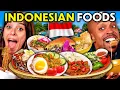 Download Lagu Americans Try Indonesian Food For The First Time! (Nasi Goreng, Mie Tek Tek, Gado-gado)