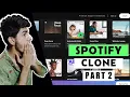 Spotify Clone With React js and Node js Tutorial 2