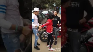 سامر المدني وهو اسد اوعي تفكر انك جامد انت عبيط طب خد 