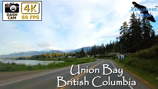 stunning 4k drive union bay british columbia coastal beauty u0026 scenic views 