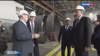 В Омске с рабочим визитом находится делегация из Ставропольского края