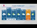CONNECTICUT FORECAST Midday Aug 25 2023