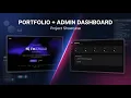 Portfolio Admin Dashboard Project Demo