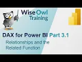 DAX for Power BI Part 3 1 - Relationships and the Related Function
