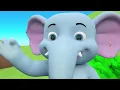 Row Row Row Your Boat Nursery Rhyme - 3D Cartoons for Children | Kids Songs