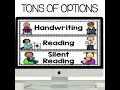 Daily Classroom Schedule Cards Editable