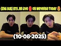 Download Lagu [ENG SUB] 🔴 BTS Jin Weverse Live Today (10.08.2025) | BTS Jin Today Full Live 🔴 BTS Jin Full Live