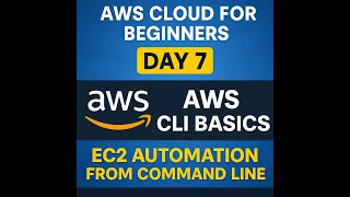 AWS Cloud for Beginners - Day 7 AWS CLI Basics EC2 Automation from Command Line