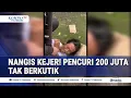 Lagu Gasak Rp200 Juta Pakai Kayu Gelam, Pencuri di Palembang Menangis Saat Ditangkap