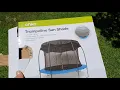 kmart trampoline sunshade 2021