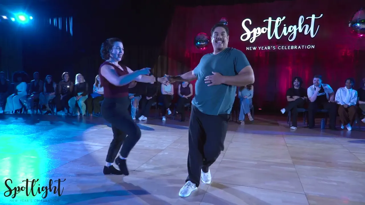 Spotlight New Year's Celebration 2025/2026 Novice Jack & Jill Alex Acevedo & Lydia Gibson