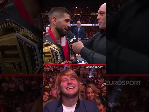 Video Thumbnail: 💥 El careo entre Ilia Topuria y Paddy Pimblett. #ufc317