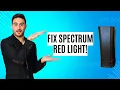 How to Fix Spectrum Router Blinking Red Light 2025