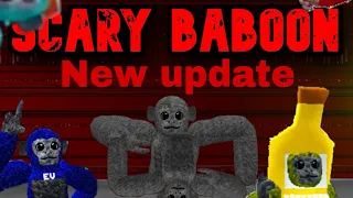 scary baboon got new jump scares and sound effects 