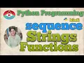 18 PYTHON PROGRAMMING - STRINGS FUNCTIONS AND EXAMPLES Hindi