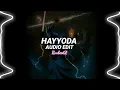 Hayyoda {Tamil} - Jawan (movie), Anirudh &Priya mali [edit audio]