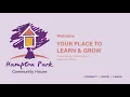 Welcome to Hampton Park Community House with Kate Madden