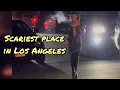 Driving down Figueroa street at night