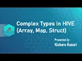 Complex Data Types in HIVE
