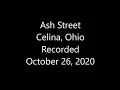 Ash Street in Celina Ohio Oct 26 20