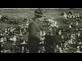 Baden-Powell taking the Scout Promise at the World Scout Jamboree Scouting Heritage