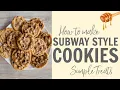 How to make SUBWAY Chocolate chip Cookies Recipe