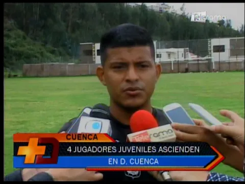 4 jugadores juveniles ascienden en Deportivo Cuenca