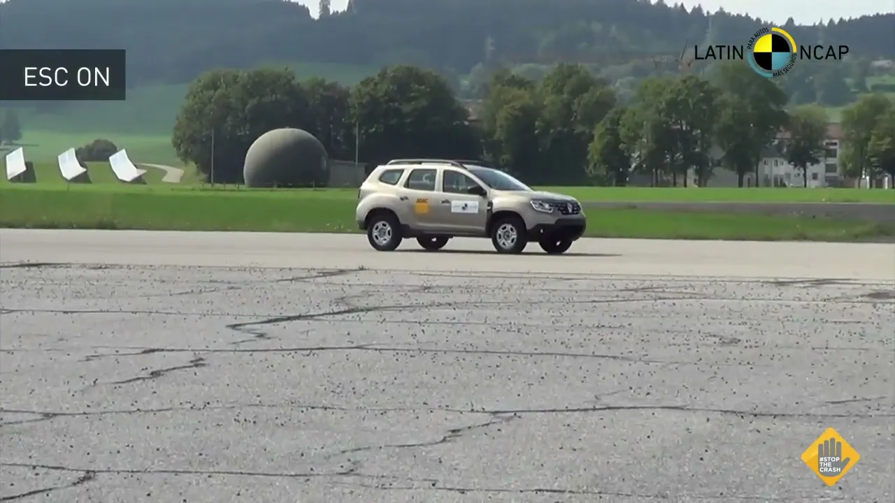teste de alçe da Duster 2021