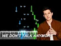 Download Lagu Charlie Puth - We Don't Talk Anymore (feat. Selena Gomez) Piano Tutorial