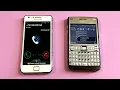 Samsung Galaxy S2 vs Nokia E61i Incoming Call