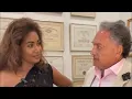 Doctor advising Lisa Hanna about her skin Lisa worried old age showing
