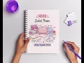 AD Student Planner PDF Digital Study Planner for College School Study Assignment Tracker