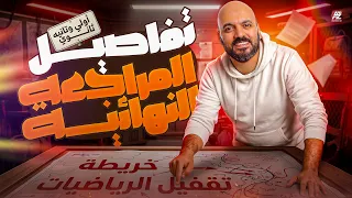 تفاصيل المراجعة النهائية رياضيات اولي و تانية ثانوي ترم تاني        خطة الدرجة النهائية     الفواخري دندنها