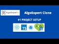 AlgoExpert Clone - Project Setup