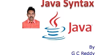 Java Syntax