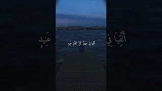 لقد كنت في غفلة من هذا فكشفنا عنك غطاءك فبصرك اليوم حديد القارئ الشيخ ادريس ابكر قران قرآن توبه 