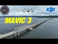 DJI Mavic 3 Flight At The Hood Canal Floating Bridge