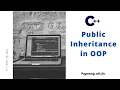Lec Public Inheritance in C Programming C Tutorial in Urdu